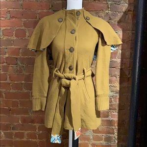 Anthropologie Sherlock Sweater Coat - S